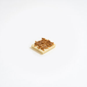 Karakken met karamelcrumble witte chocolade