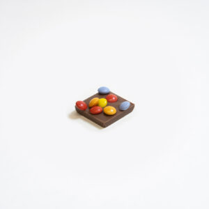 Karakken met smarties melkchocolade
